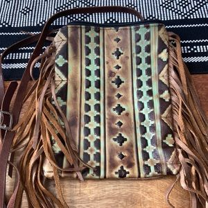 Fringe crossbody
